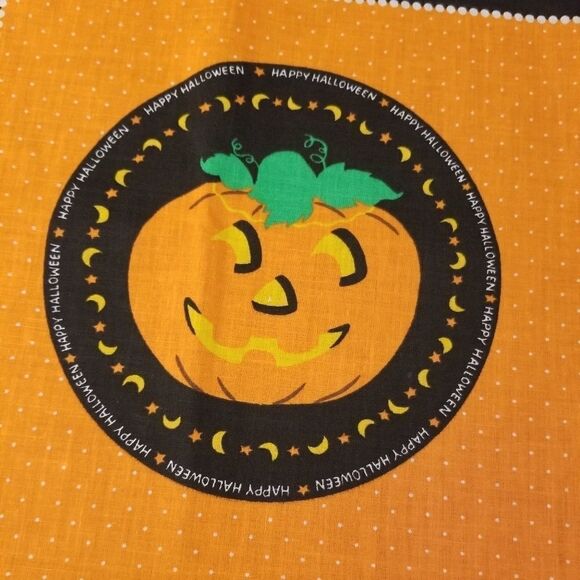 VINTAGE HALLOWEEN BANDANA  - Picture 4 of 7